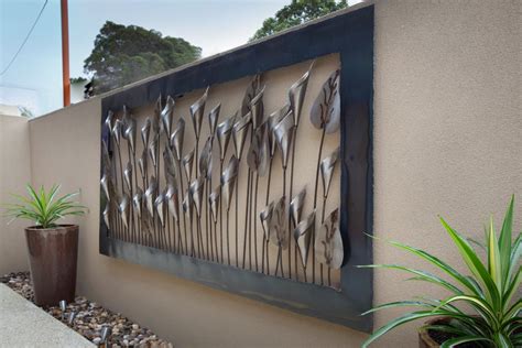 decorations metal art for outside on house|outdoor metal art tools.